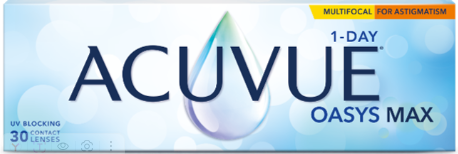 1-DAY ACUVUE OASYS MAX MULTIFOCAL for ASTIGMATISM (30 линз)